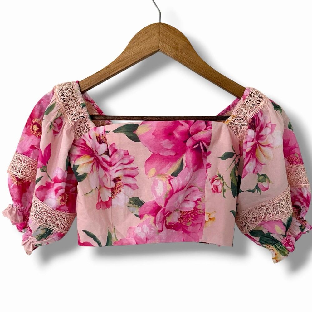 New Buddy Love Explorer Set Tweens Floral Top Skort 100% Cotton Small Size 10 - Picture 8 of 16